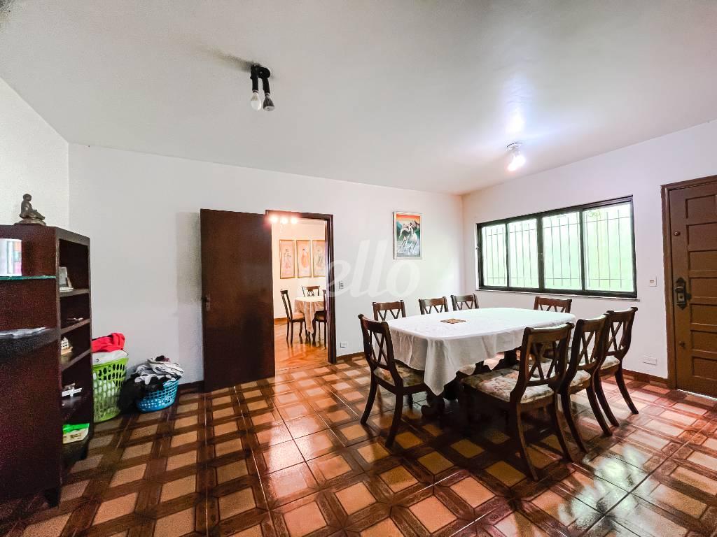 SALA DE JANTAR de Casa à venda, sobrado com 305 m², 4 quartos e 4 vagas em Catumbi - São Paulo