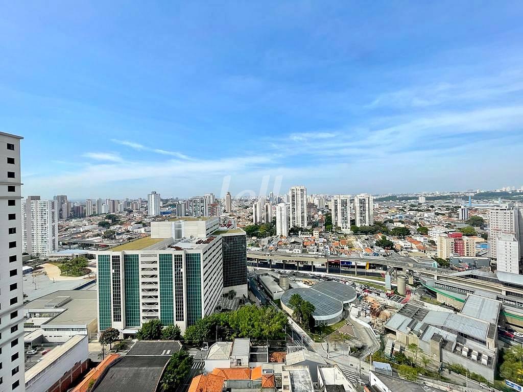 VISTA de Apartamento à venda, Padrão com 58 m², 2 quartos e 2 vagas em Vila Prudente - São Paulo