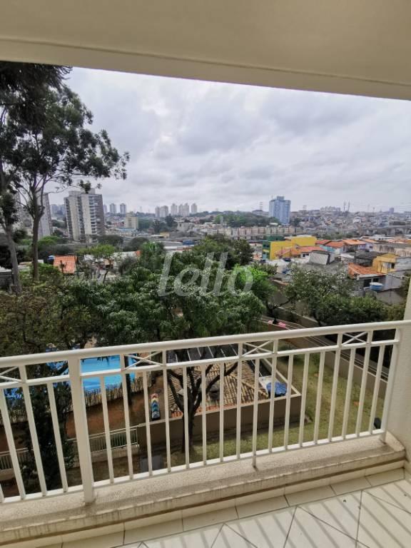 VARANDA de Apartamento à venda, Padrão com 65 m², 2 quartos e 1 vaga em Vila Paulo Silas - São Paulo