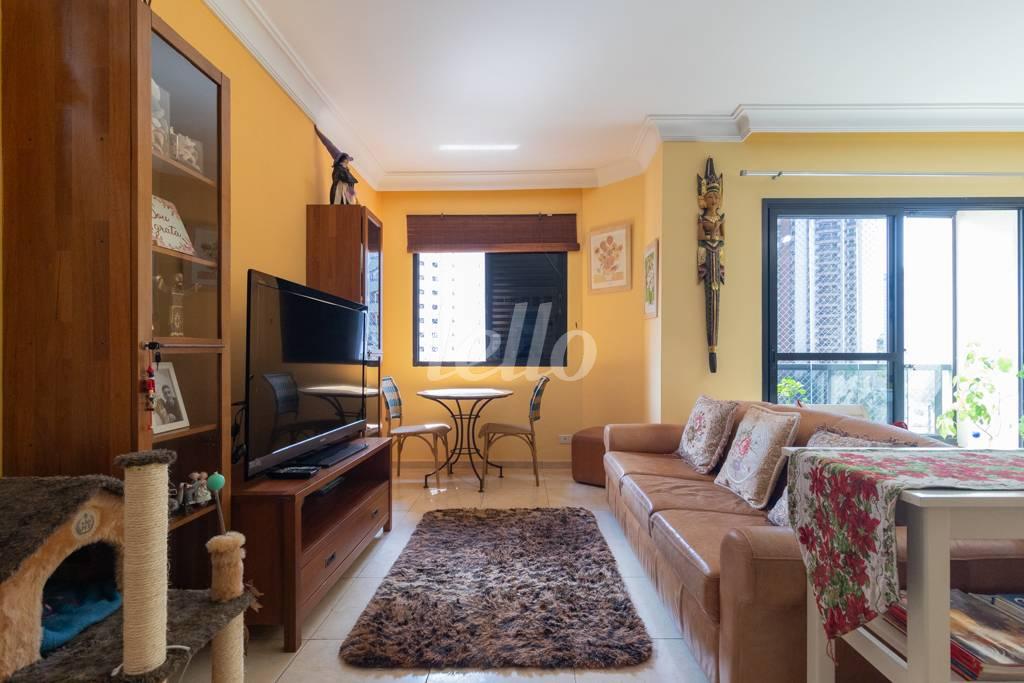 SALA de Apartamento à venda, Padrão com 114 m², 3 quartos e 3 vagas em Vila Regente Feijó - São Paulo