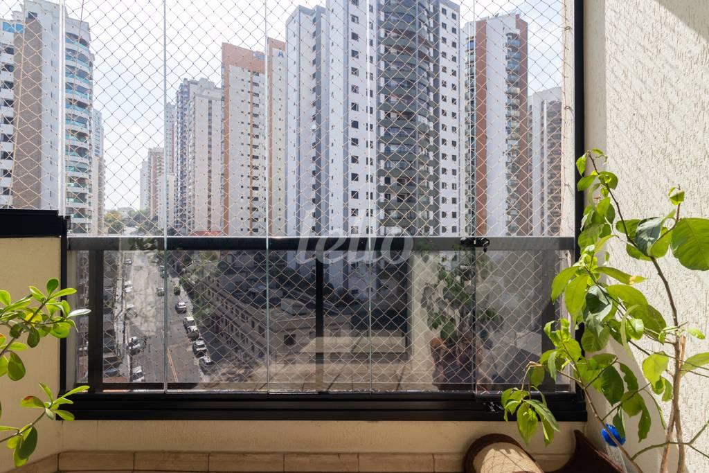 SACADA de Apartamento à venda, Padrão com 114 m², 3 quartos e 3 vagas em Vila Regente Feijó - São Paulo