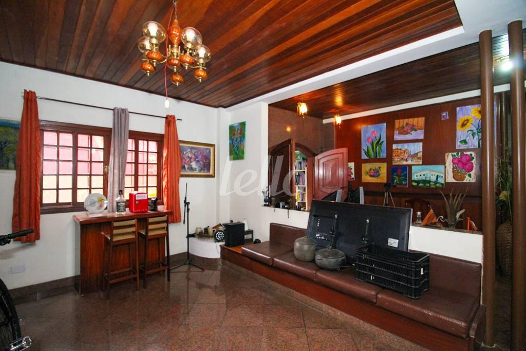 SALA DE JANTAR de Casa para alugar, sobrado com 480 m², 3 quartos e 6 vagas em Chácara Monte Alegre - São Paulo