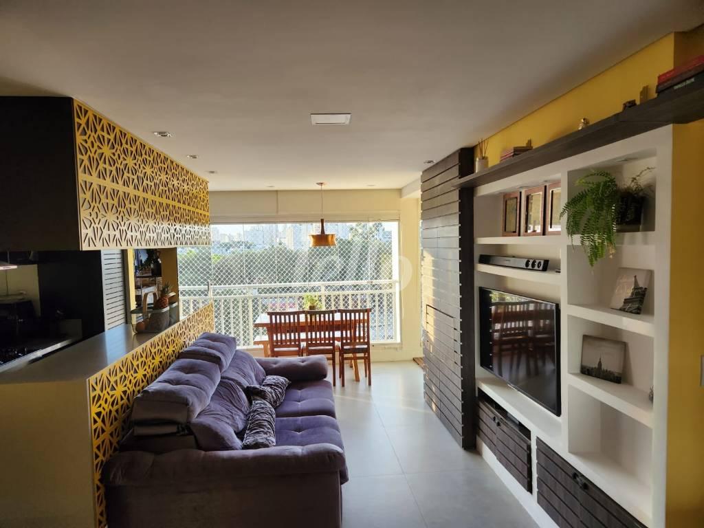 SALA de Apartamento à venda, Padrão com 58 m², 2 quartos e 2 vagas em Vila Prudente - São Paulo