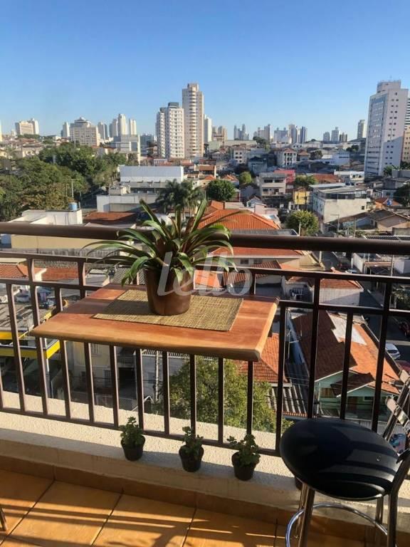 SACADA de Apartamento à venda, Padrão com 68 m², 2 quartos e 2 vagas em Alto da Moóca - São Paulo