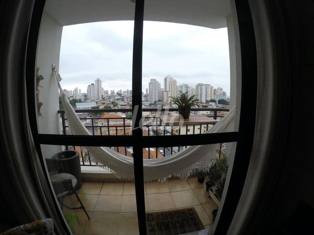 SACADA de Apartamento à venda, Padrão com 68 m², 2 quartos e 2 vagas em Alto da Moóca - São Paulo
