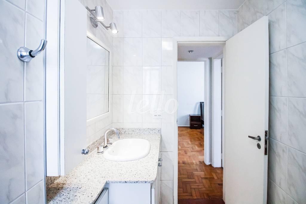 BANHEIRO de Apartamento à venda, Padrão com 88 m², 2 quartos e 1 vaga em Jardim Paulista - São Paulo