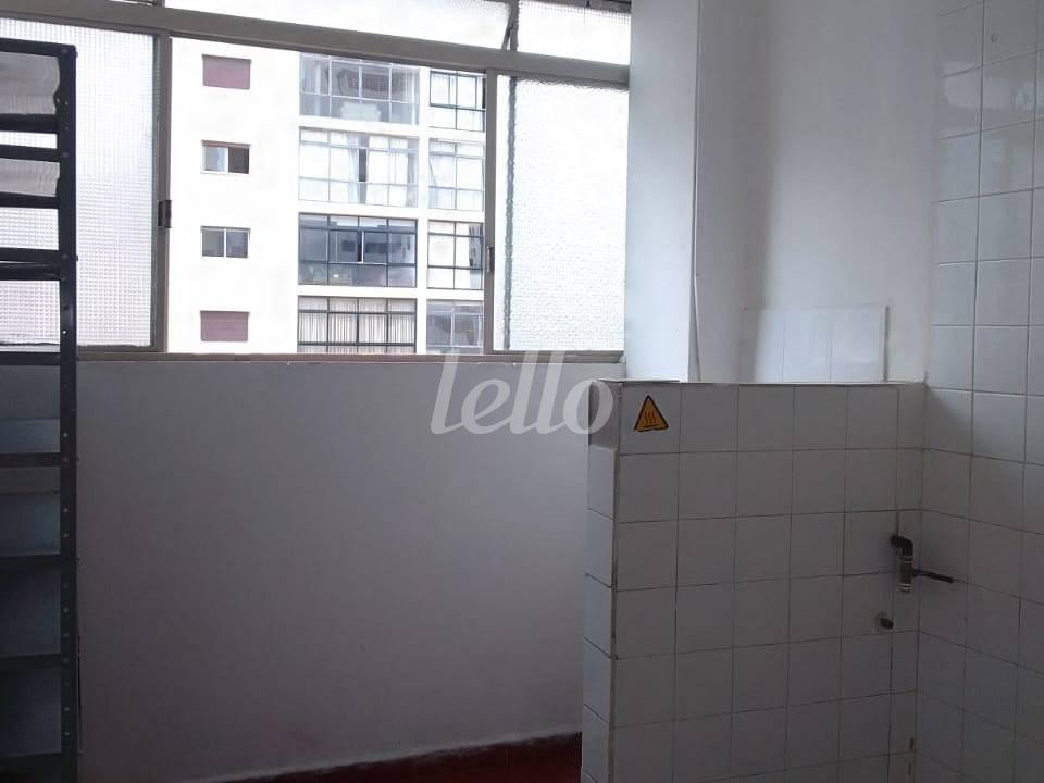 AREA DE SERVIÇO de Apartamento para alugar, Padrão com 46 m², 1 quarto e em Água Branca - São Paulo