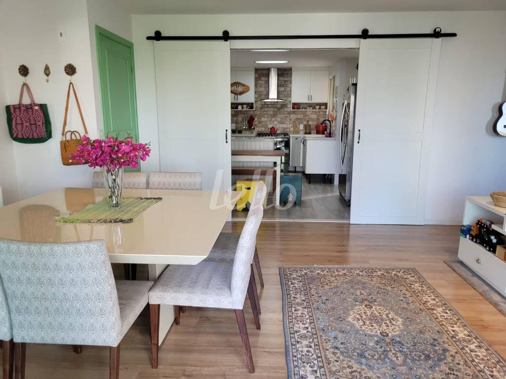 SALA de Apartamento à venda, Padrão com 125 m², 3 quartos e 2 vagas em Brooklin Paulista - São Paulo