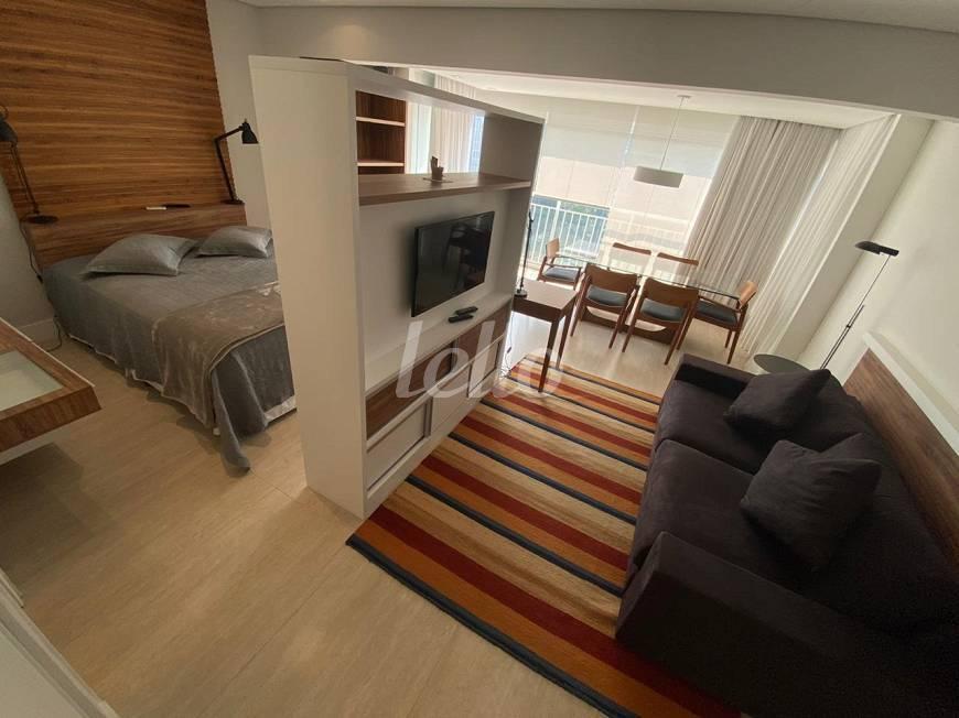 STUDIO de Apartamento para alugar, Padrão com 54 m², 1 quarto e 1 vaga em Itaim Bibi - São Paulo