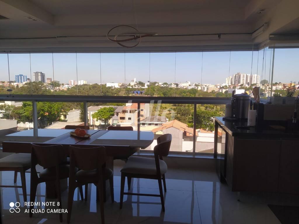 VARANDA GOURMET de Apartamento à venda, Padrão com 164 m², 3 quartos e 3 vagas em Vila Assunção - Santo André