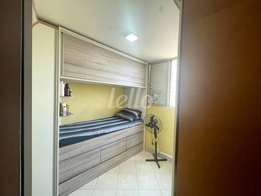 QUARTO SOLTEIRO de Apartamento à venda, Padrão com 61 m², 2 quartos e 1 vaga em Mooca - São Paulo