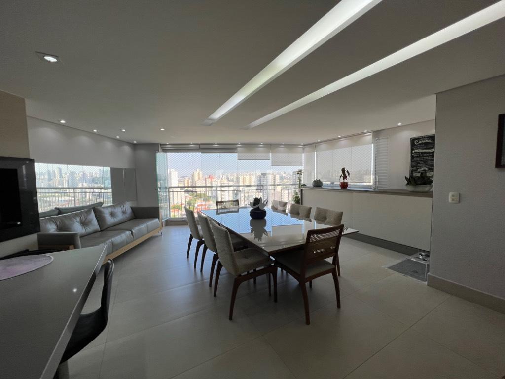 SALA de Apartamento à venda, Padrão com 122 m², 2 quartos e 2 vagas em Mooca - São Paulo