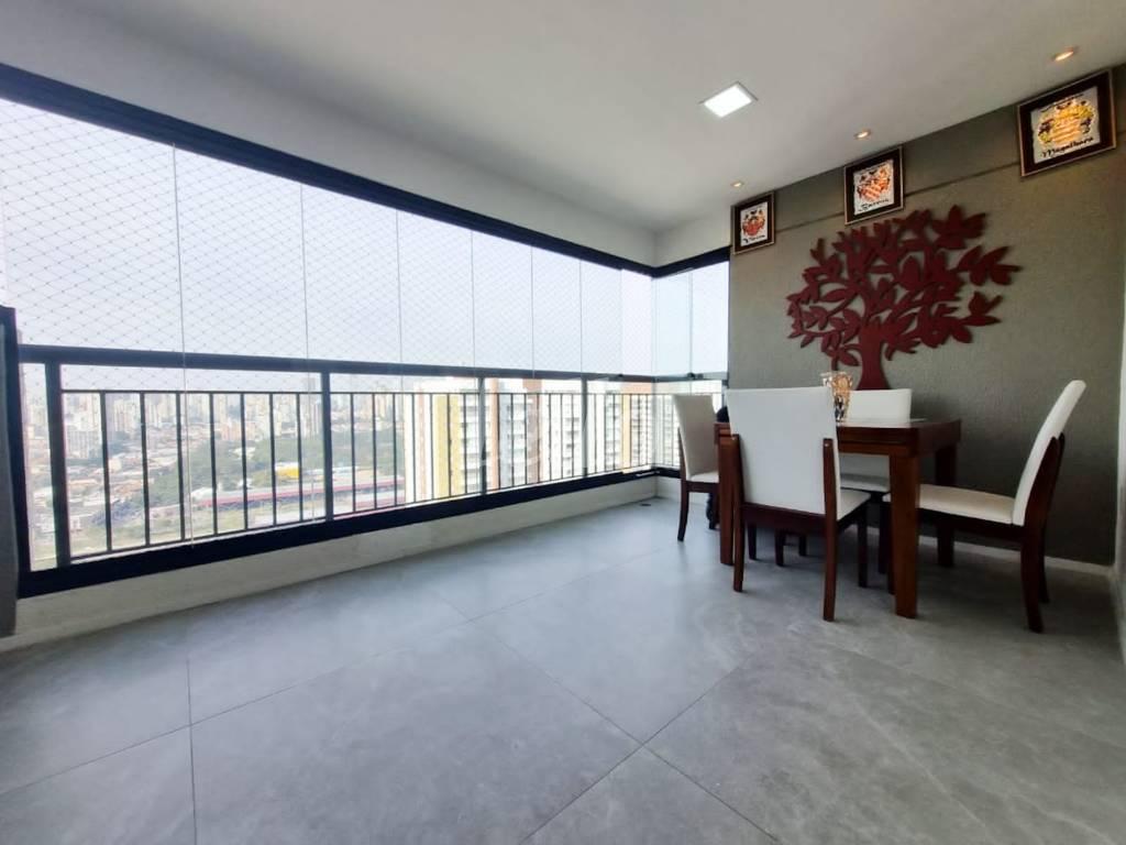 TERRAÇO GOURMET de Apartamento à venda, Padrão com 85 m², 3 quartos e 2 vagas em Vila Zilda - São Paulo