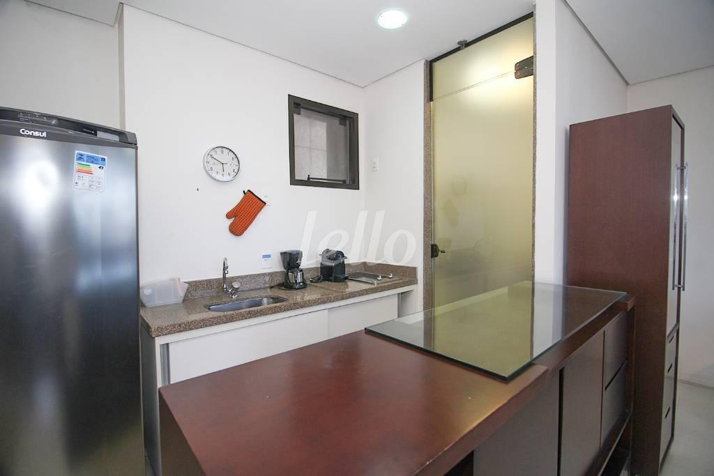COZINHA de Apartamento para alugar, Padrão com 74 m², 1 quarto e 2 vagas em Itaim Bibi - São Paulo