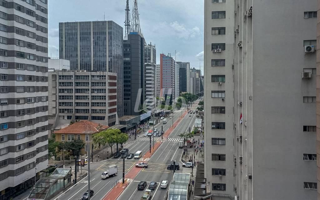 VISTA de Apartamento para alugar, Padrão com 122 m², 3 quartos e 1 vaga em Bela Vista - São Paulo