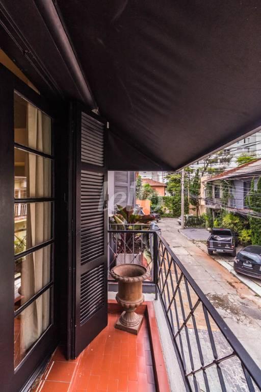 VISTA DA SACADA de Casa à venda, de vila - sobrado com 133 m², 3 quartos e 1 vaga em Itaim Bibi - São Paulo