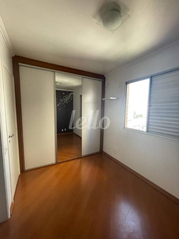 DORMITORIO de Apartamento à venda, Padrão com 63 m², 3 quartos e 1 vaga em Cambuci - São Paulo