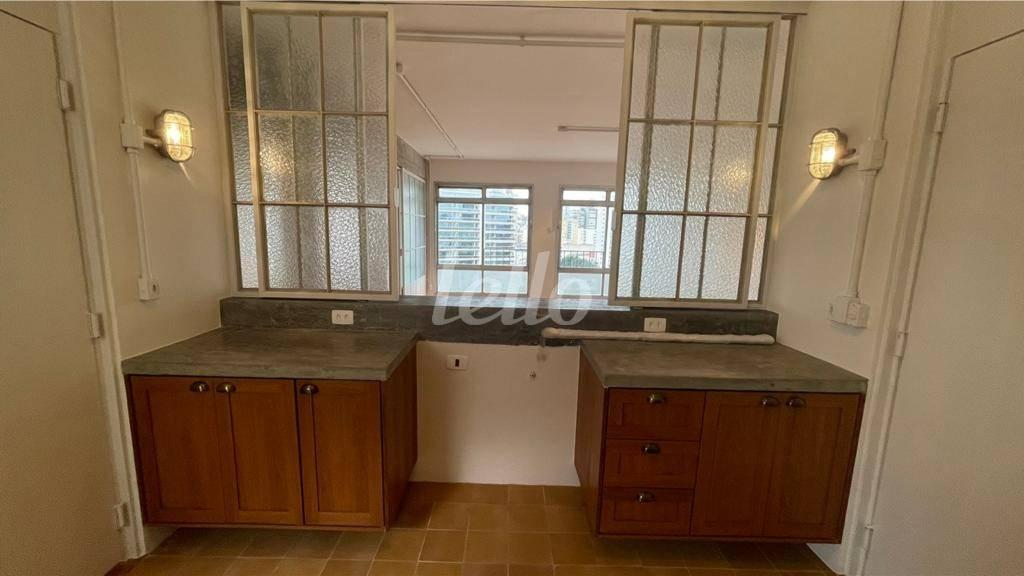COZINHA de Apartamento para alugar, Padrão com 80 m², 1 quarto e 1 vaga em Pinheiros - São Paulo
