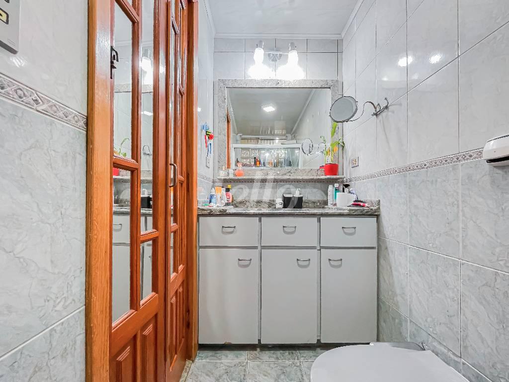 BANHEIRO SOCIAL de Apartamento à venda, Padrão com 95 m², 3 quartos e 1 vaga em Jardim Patente - São Paulo
