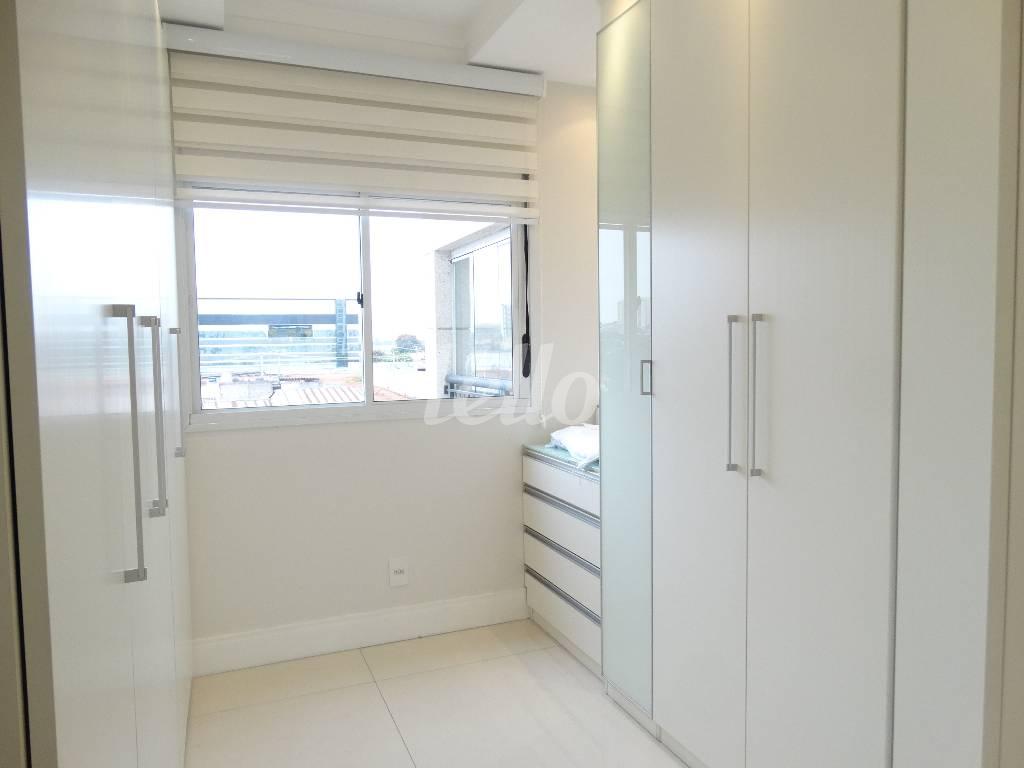 CLOSET de Apartamento à venda, Padrão com 128 m², 3 quartos e 2 vagas em Vila Independência - São Paulo