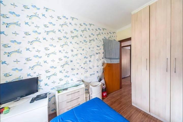 DORMITÓRIO de Apartamento à venda, Padrão com 90 m², 3 quartos e 2 vagas em Vila Bastos - Santo André