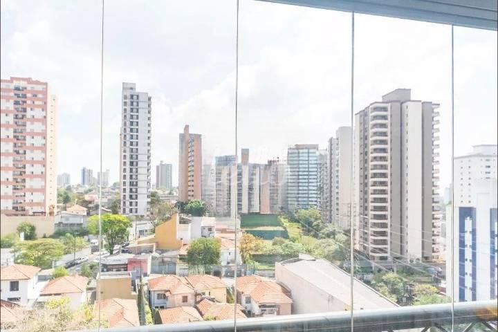 VARANDA de Apartamento à venda, Padrão com 90 m², 3 quartos e 2 vagas em Vila Bastos - Santo André