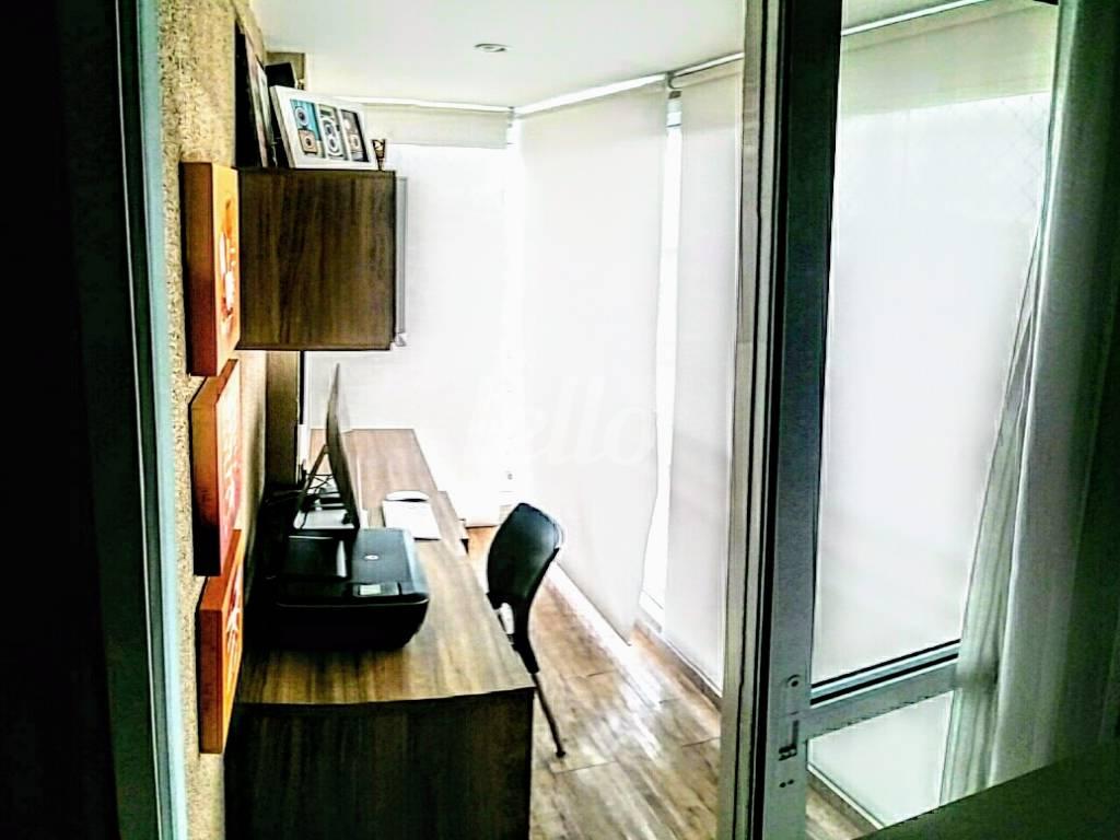 ESCRITORIO de Apartamento à venda, Padrão com 80 m², 3 quartos e 2 vagas em Vila Dom Pedro I - São Paulo