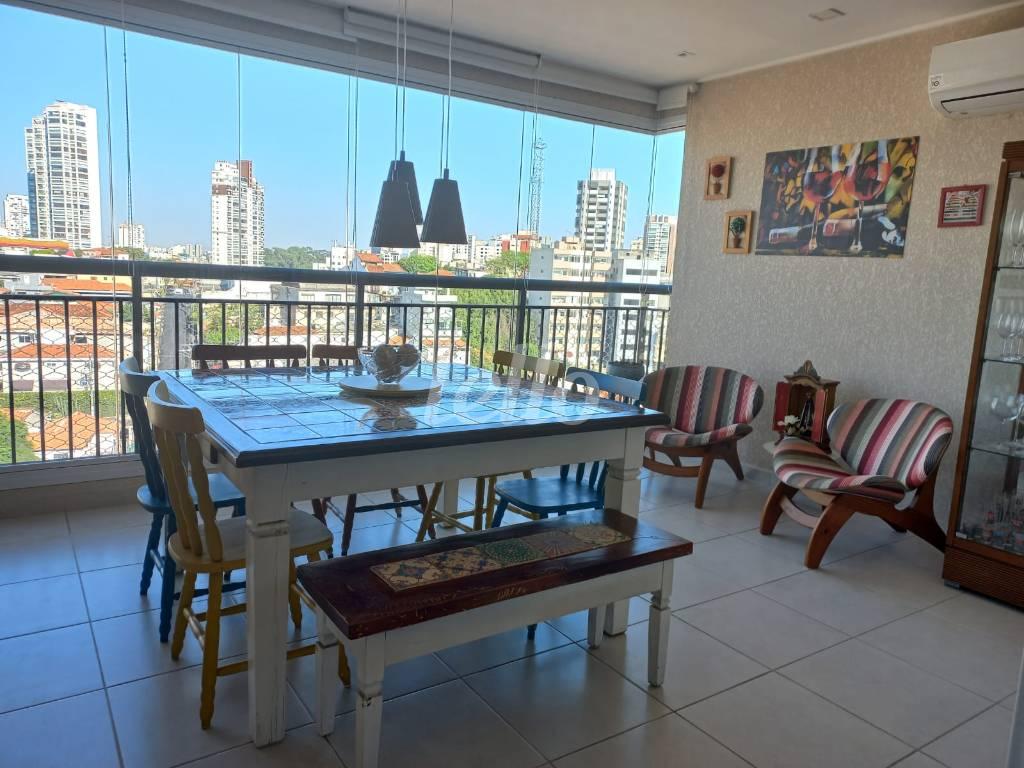 VARANDA GOURMET de Apartamento à venda, Padrão com 93 m², 3 quartos e 2 vagas em Santana - São Paulo