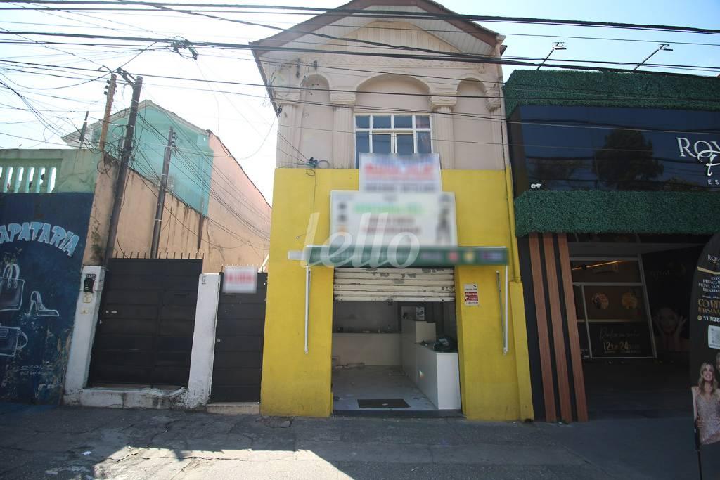 FACHADA de Loja para alugar, Padrão com 25 m², e em Ipiranga - São Paulo