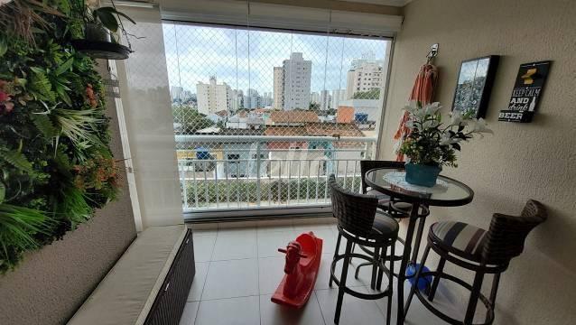 VARANDA de Apartamento à venda, Padrão com 64 m², 2 quartos e 2 vagas em Vila da Saúde - São Paulo