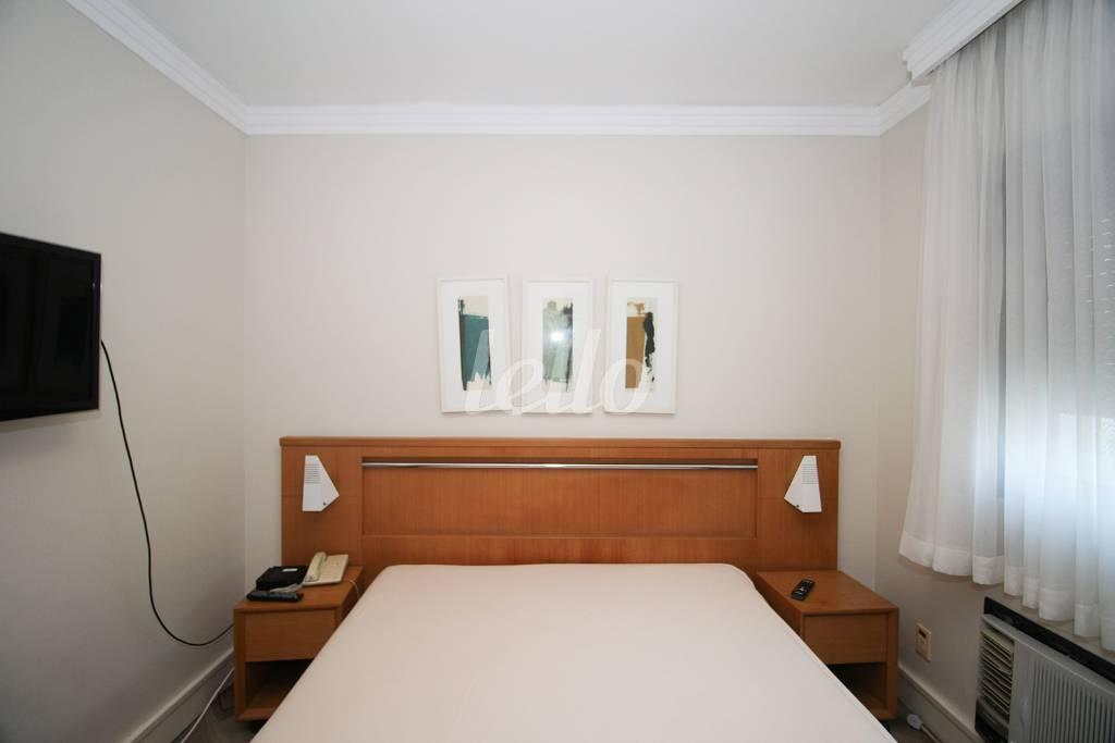 SUÍTE de Apartamento para alugar, Padrão com 60 m², 2 quartos e 2 vagas em Paraíso - São Paulo
