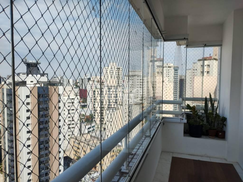 VARANDA de Apartamento à venda, Padrão com 132 m², 4 quartos e 2 vagas em Parque Imperial - São Paulo