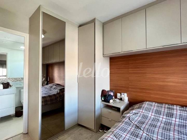 SUITE de Apartamento à venda, Padrão com 68 m², 2 quartos e 2 vagas em Mirandopolis - São Paulo