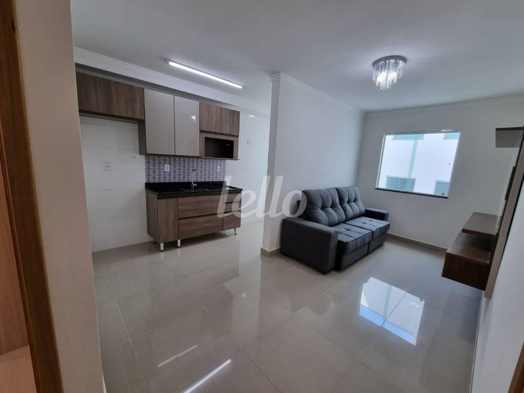 SALA de Apartamento à venda, Padrão com 45 m², 1 quarto e em Vila Mazzei - São Paulo