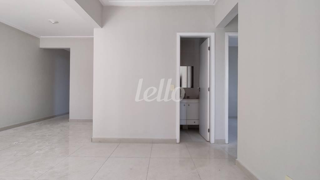 LIVING de Apartamento à venda, Padrão com 63 m², 3 quartos e 1 vaga em Mooca - São Paulo