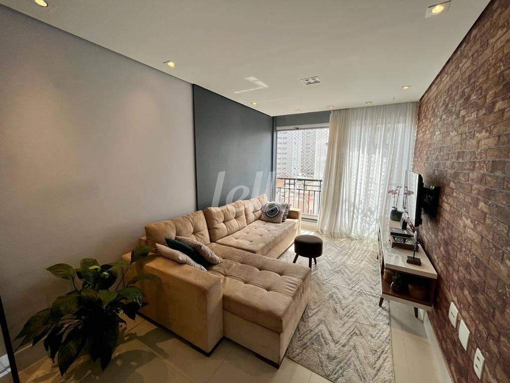 SALA de Apartamento à venda, Padrão com 60 m², 2 quartos e 1 vaga em Parque da Mooca - São Paulo