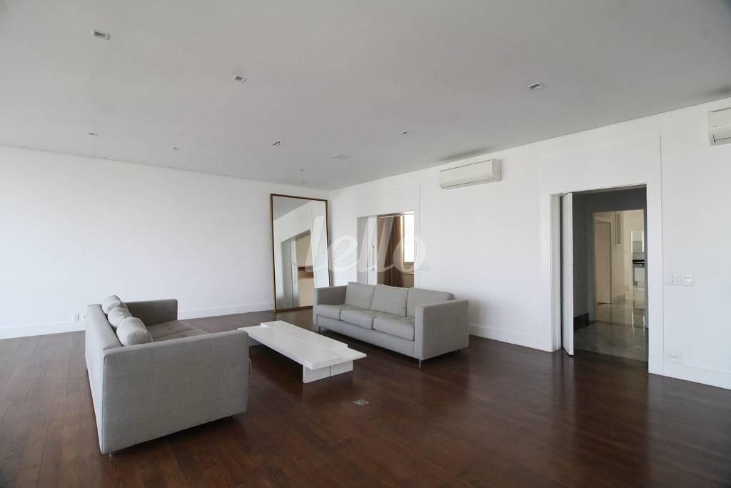 SALA de Apartamento à venda, Padrão com 470 m², 4 quartos e 3 vagas em Higienópolis - São Paulo