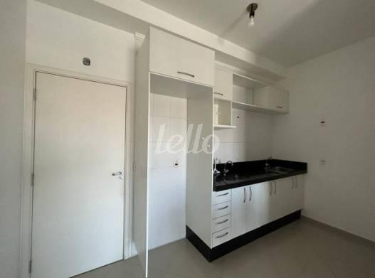 COZINHA de Apartamento para alugar, Padrão com 42 m², 1 quarto e 1 vaga em Jardim Três Marias - São Bernardo do Campo