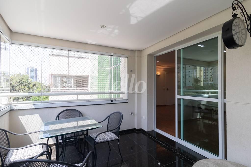 VARANDA de Apartamento à venda, Padrão com 150 m², 3 quartos e 4 vagas em Jardim Anália Franco - São Paulo