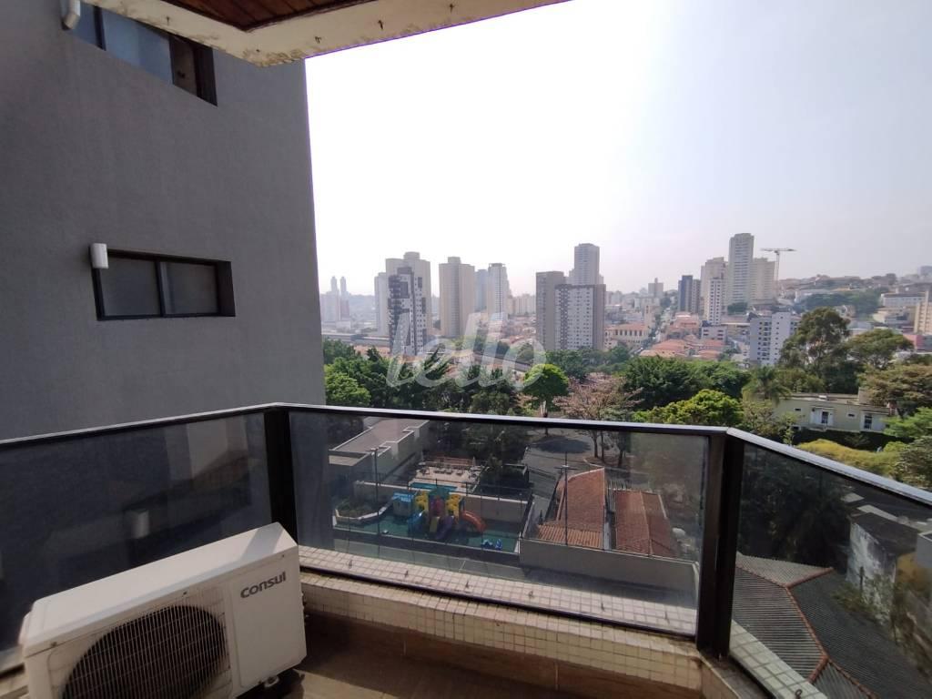 VARANDA de Apartamento à venda, Padrão com 124 m², 3 quartos e 2 vagas em Vila Paulicéia - São Paulo
