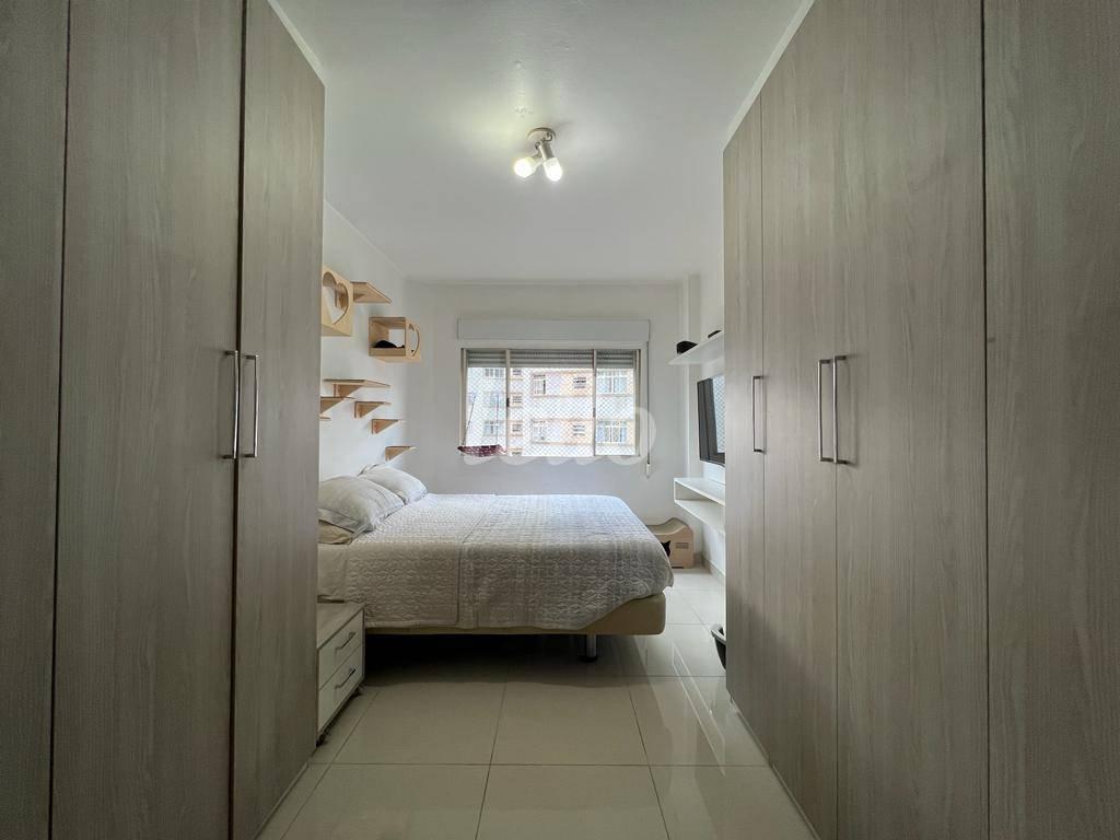 DORMITÓRIO de Apartamento à venda, Padrão com 59 m², 1 quarto e em Santa Cecília - São Paulo