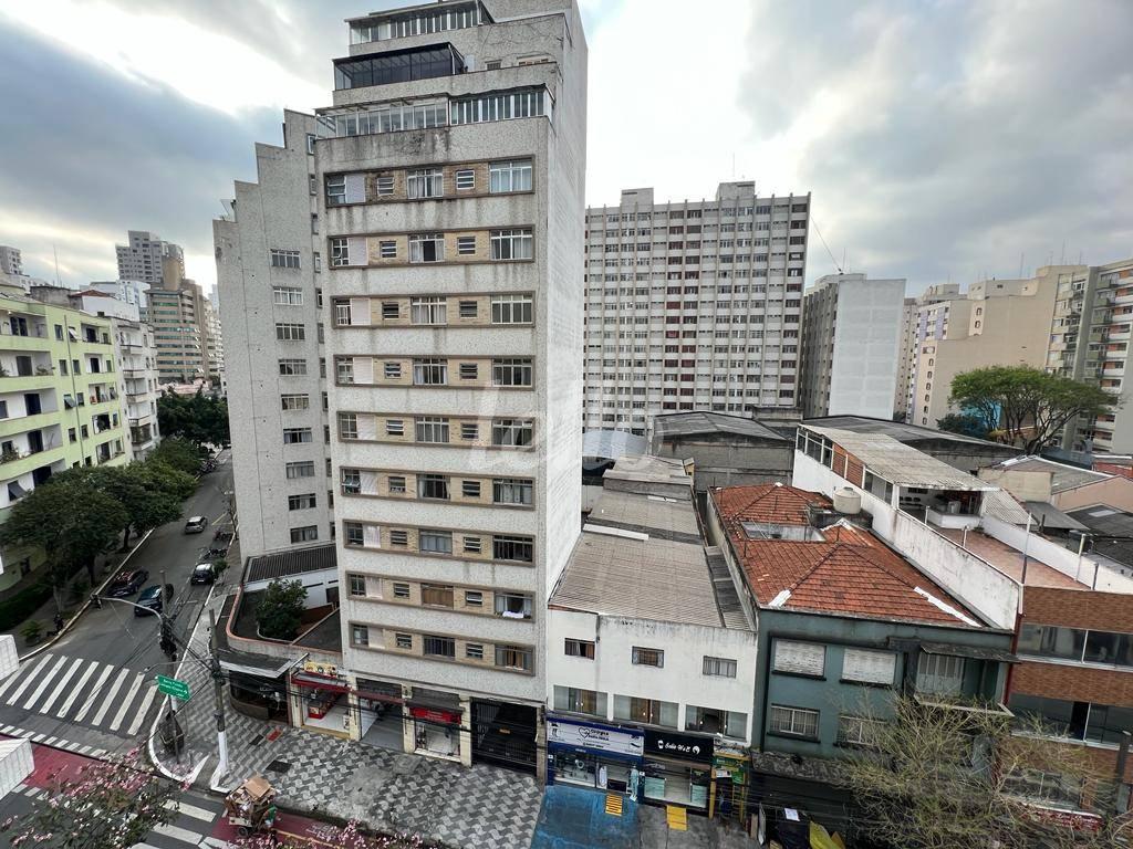 VISTA EXTERNA de Apartamento à venda, Padrão com 59 m², 1 quarto e em Santa Cecília - São Paulo