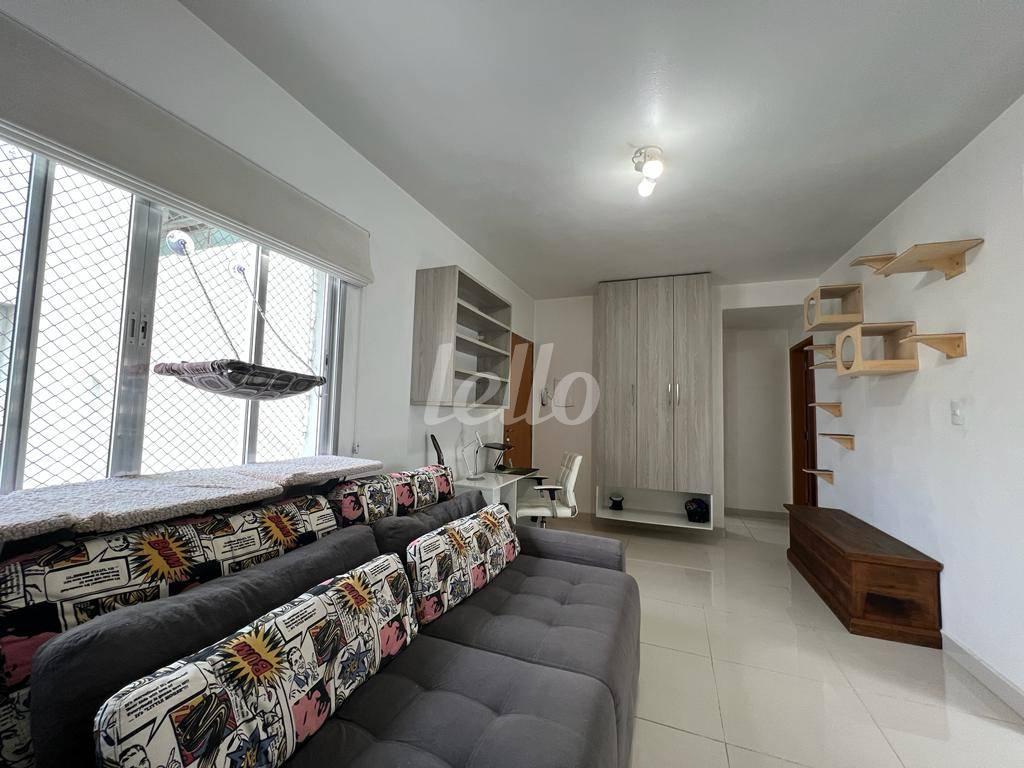 SALA de Apartamento à venda, Padrão com 59 m², 1 quarto e em Santa Cecília - São Paulo