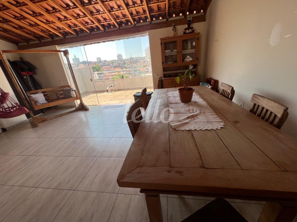 ÁREA GOURMET de Casa à venda, sobrado com 270 m², 3 quartos e 4 vagas em Mooca - São Paulo