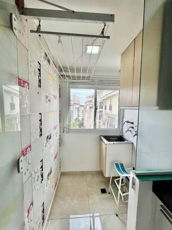 LAVANDERIA de Apartamento à venda, Padrão com 101 m², 3 quartos e 2 vagas em Sítio da Figueira - São Paulo