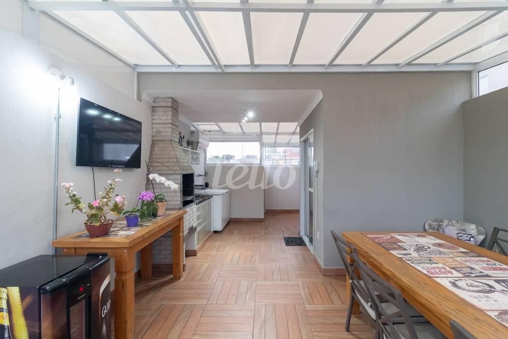 ÁREA GOURMET de Casa à venda, em condomínio - sobrado com 103 m², 2 quartos e 2 vagas em Vila Libanesa - São Paulo