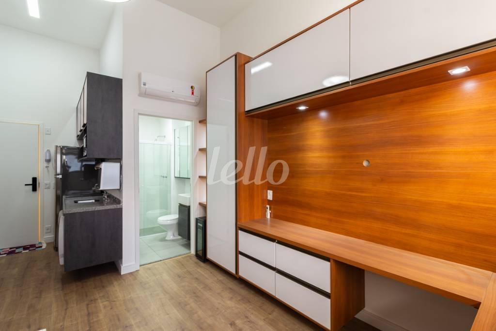 STUDIO de Apartamento para alugar, Padrão com 25 m², 1 quarto e em Sumarezinho - São Paulo