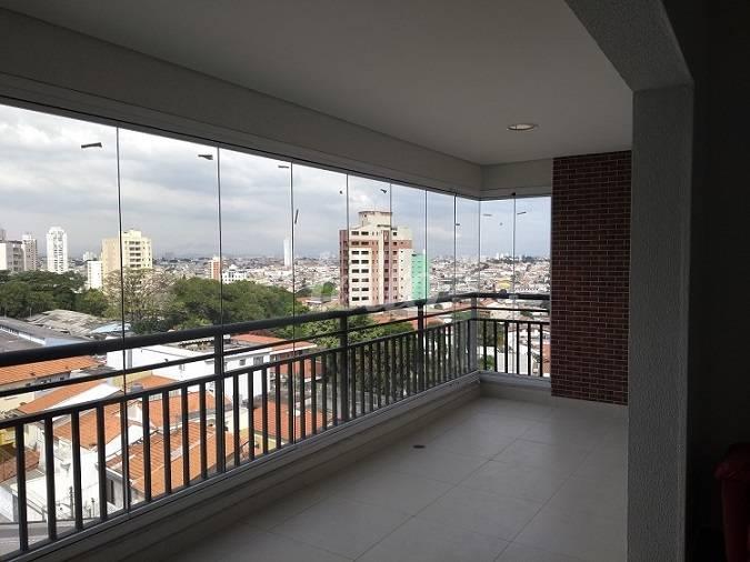 TERRAÇO GOURMET ENVIDRAÇADO de Apartamento à venda, Padrão com 92 m², 3 quartos e 2 vagas em Vila Formosa - São Paulo