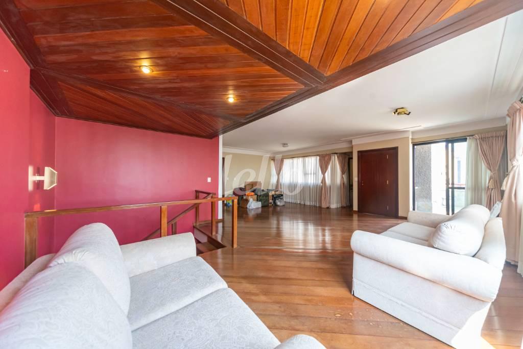 SALA de Apartamento à venda, Duplex com 275 m², 4 quartos e 3 vagas em Santo Antônio - São Caetano do Sul