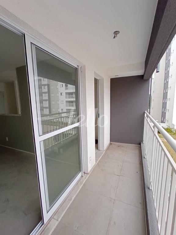 VARANDA de Apartamento à venda, Padrão com 54 m², 2 quartos e 1 vaga em Vila Independência - São Paulo